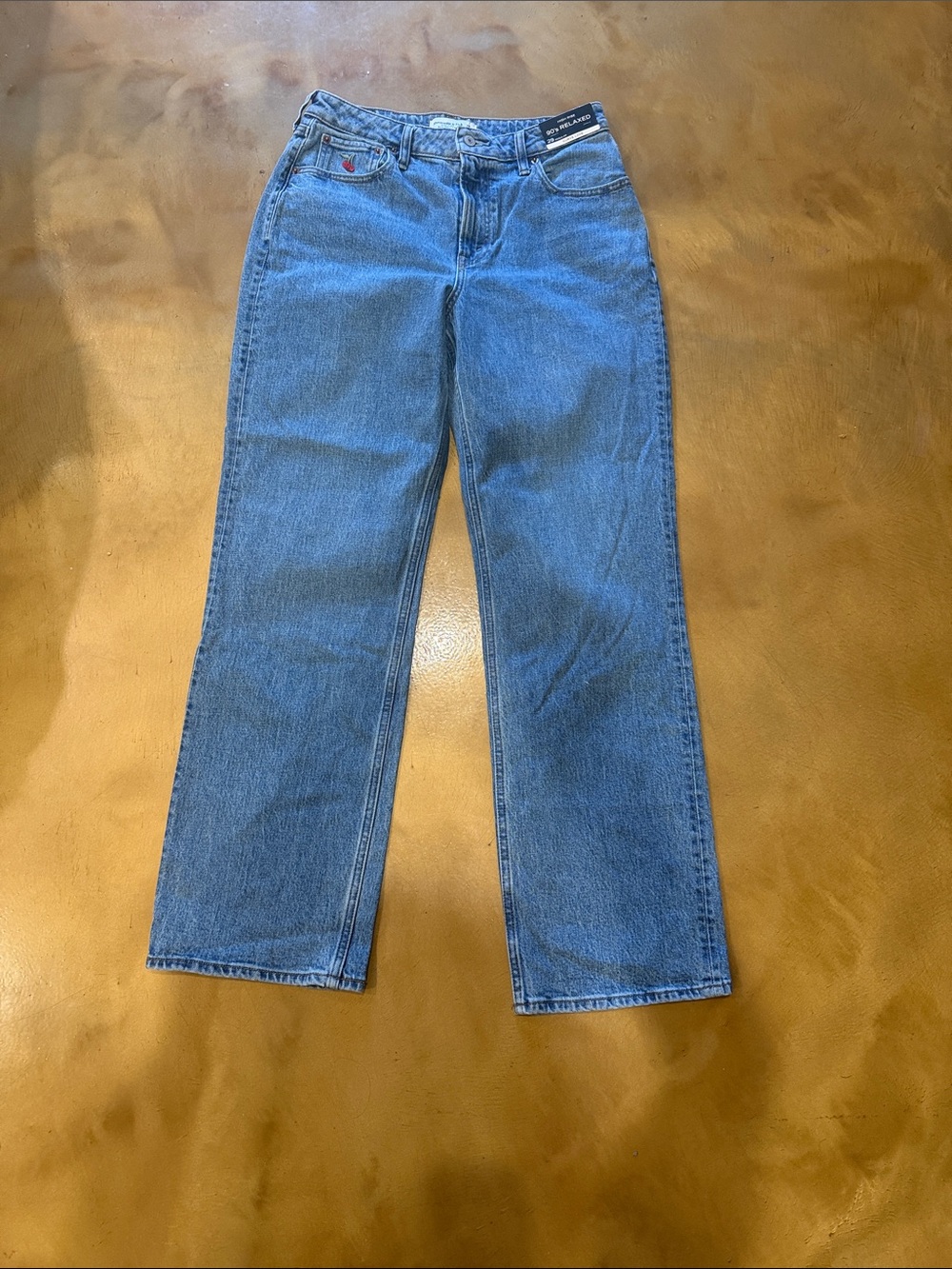 Abercrombie & Fitchburg 29 Regular Classic Women's Straight-Leg Jeans in Blue -